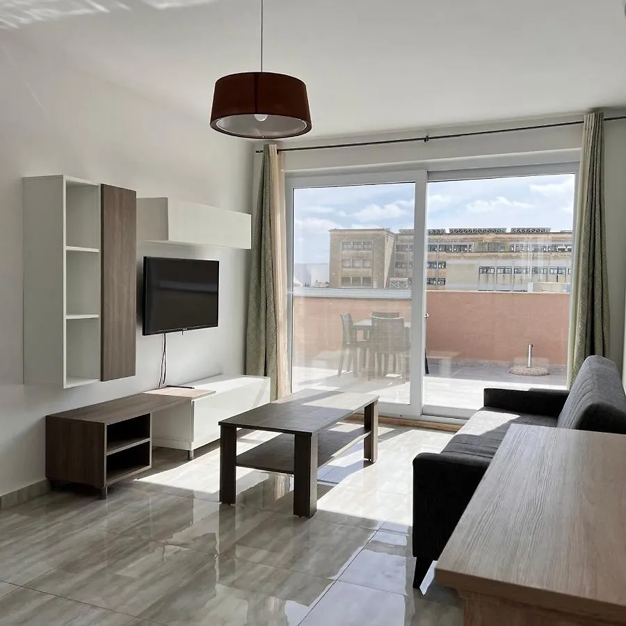 Homestay F6 Room 1, Private Room One Small Double Bed Shared Bathroom In Shared Flat Msida